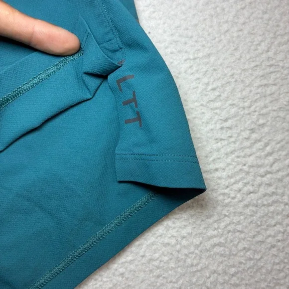 Lululemon License To Train Short Men M Teal 8" Linerless LTT Running Gym LM7APYS - Picture 6 of 10